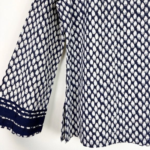 Life Style Navy Blue Cotton Tunic - Picture 10 of 10